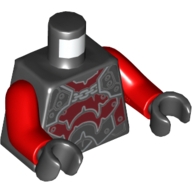 Lego tělo, černá (6125693)